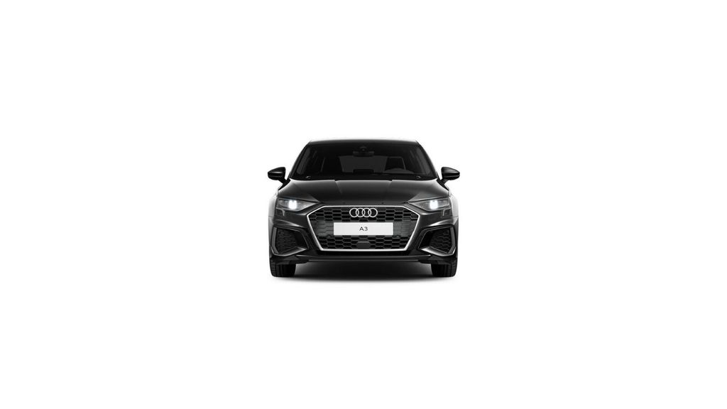 Audi A3 2023 г. Чёрный, пробег 54700 км