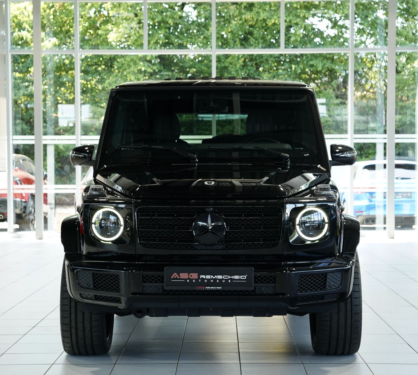 Mercedes-Benz G 500 2021 г. Синий, пробег 58000 км