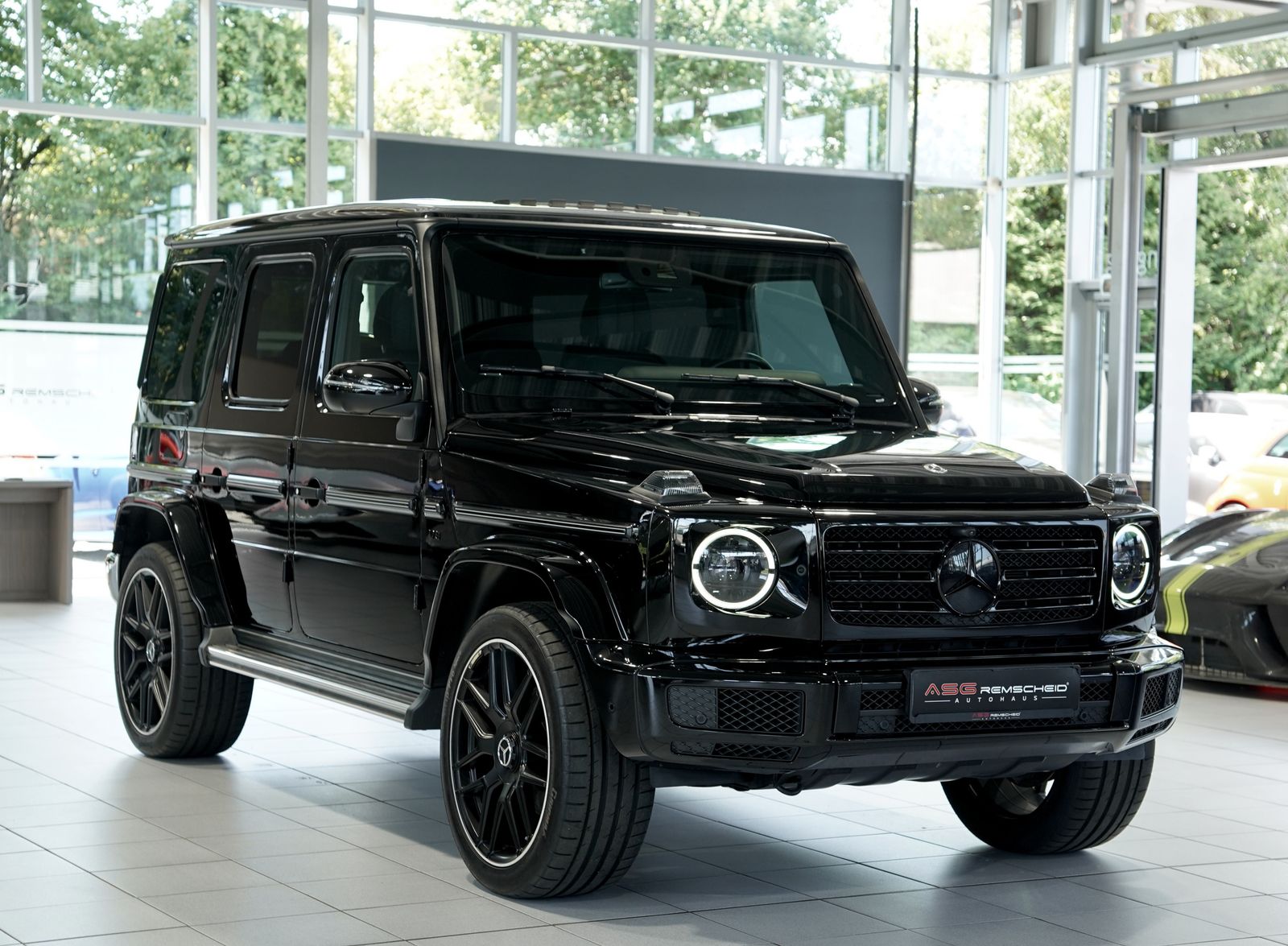 Mercedes-Benz G 500 2021 г. Синий, пробег 58000 км