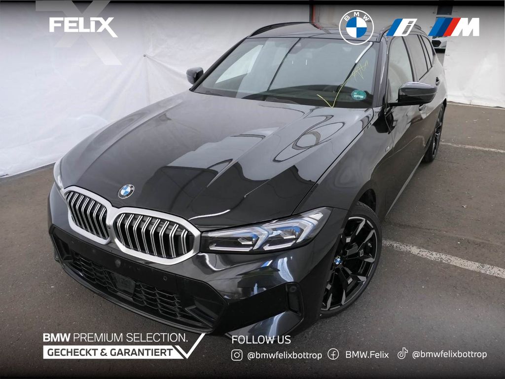 BMW 320 2025 г. Чёрный, пробег 27200 км