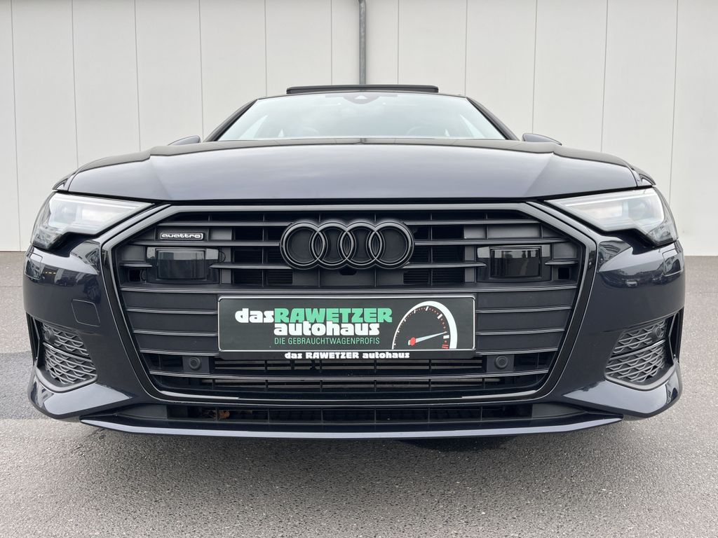 Audi A6 2022 г. Синий, пробег 49987 км