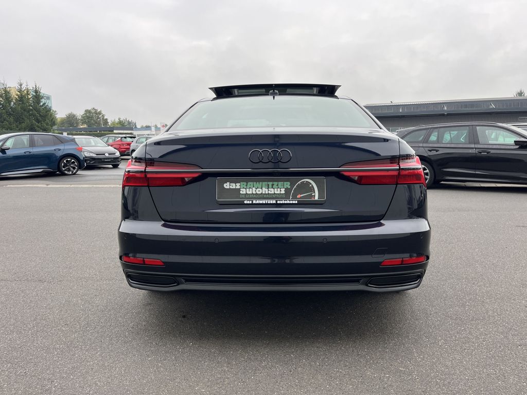 Audi A6 2022 г. Синий, пробег 49987 км