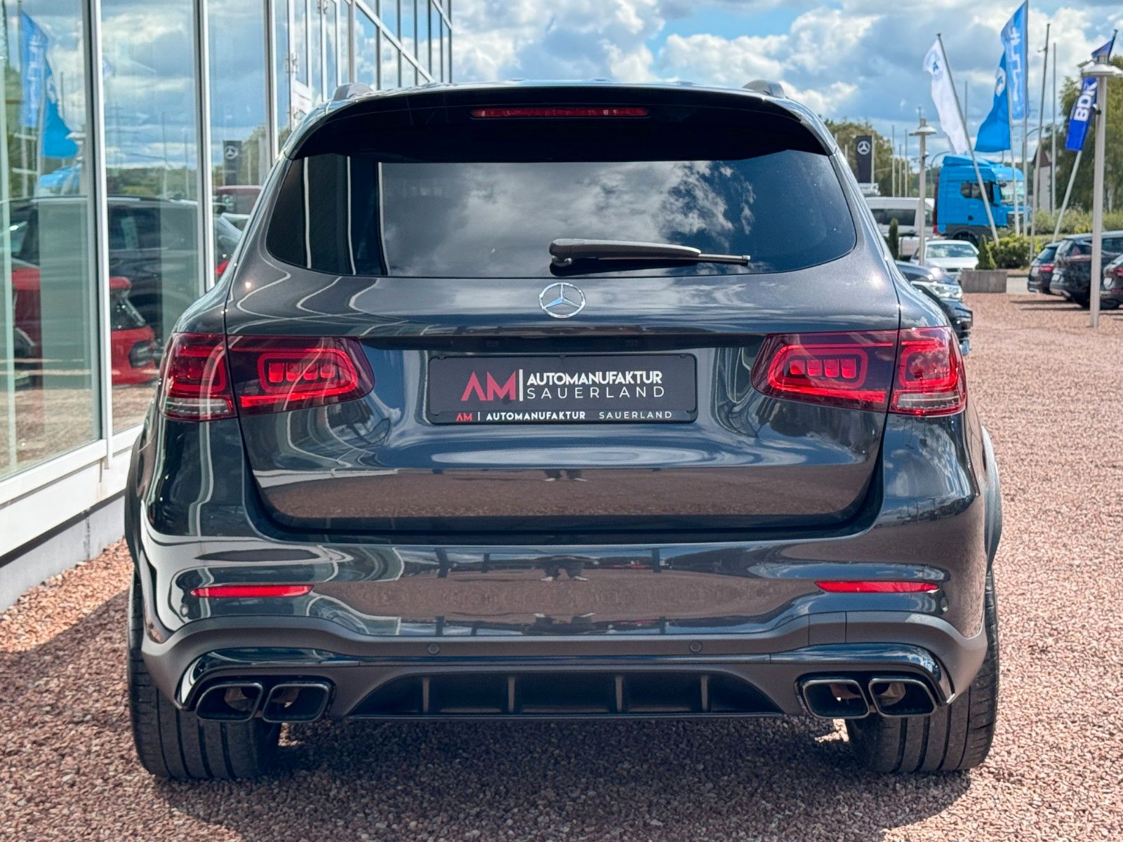 Mercedes-Benz GLC 63 AMG 2021 г. Серый, пробег 56593 км