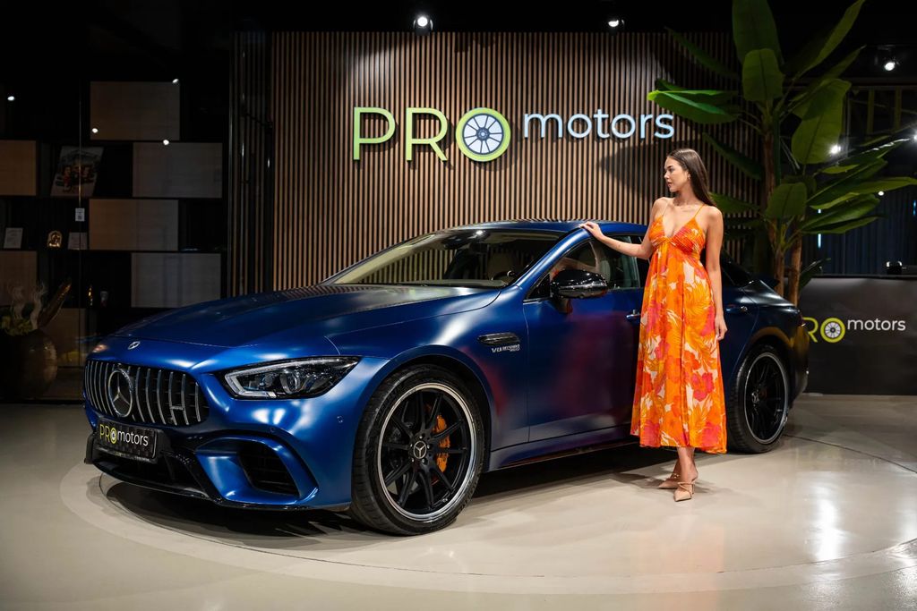 Mercedes-Benz AMG GT 2021 г. Синий, пробег 43062 км