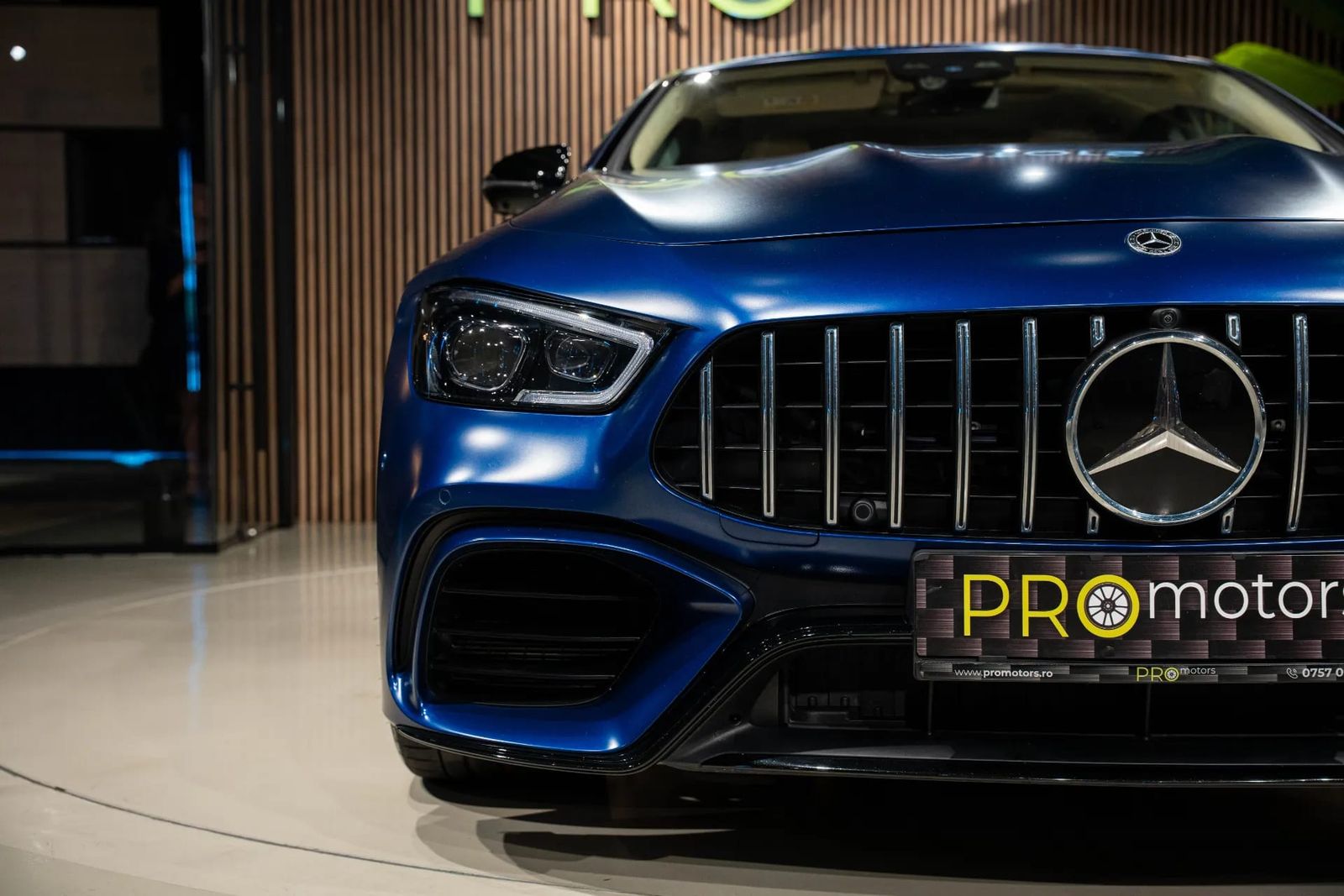 Mercedes-Benz AMG GT 2021 г. Синий, пробег 43062 км