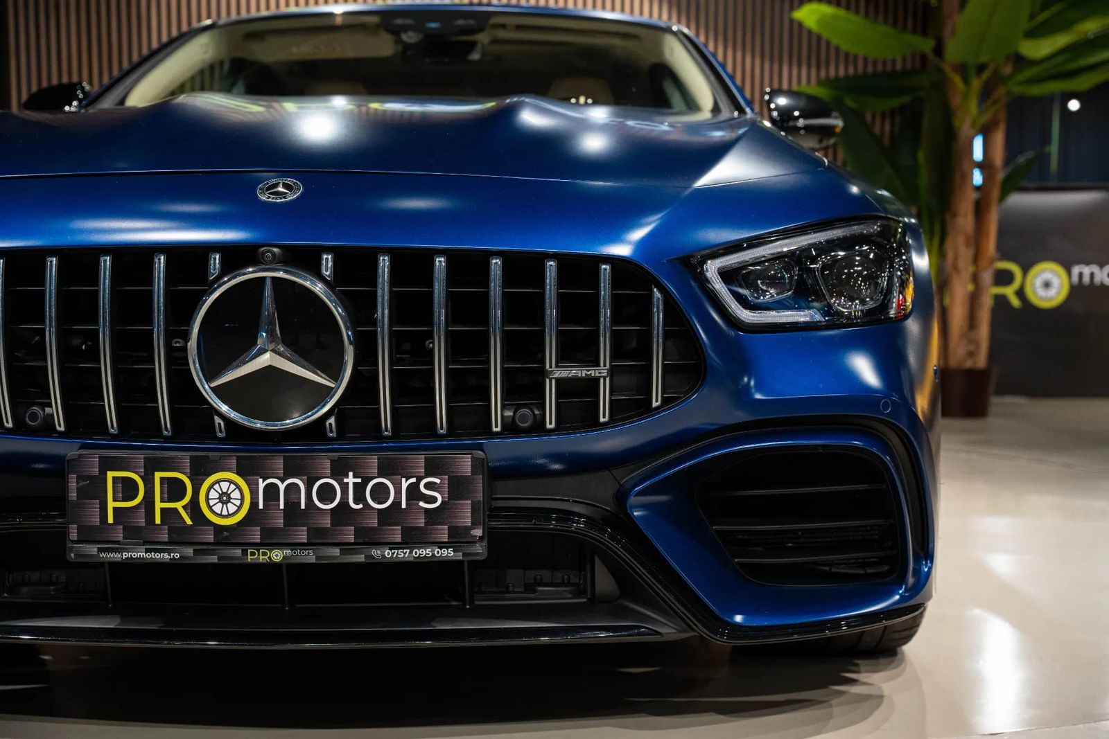 Mercedes-Benz AMG GT 2021 г. Синий, пробег 43062 км