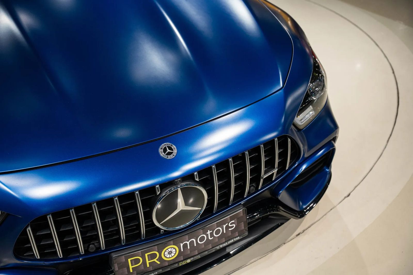 Mercedes-Benz AMG GT 2021 г. Синий, пробег 43062 км