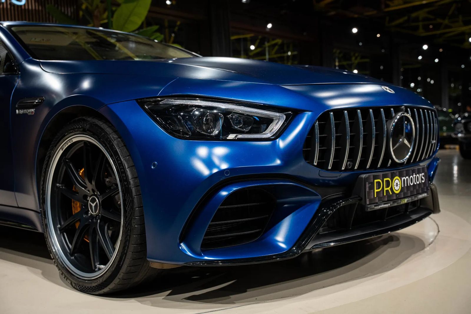 Mercedes-Benz AMG GT 2021 г. Синий, пробег 43062 км