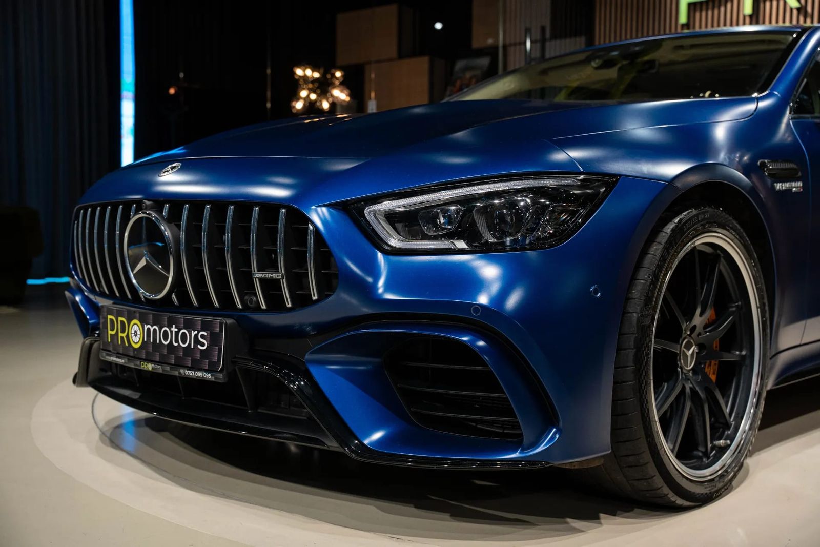 Mercedes-Benz AMG GT 2021 г. Синий, пробег 43062 км