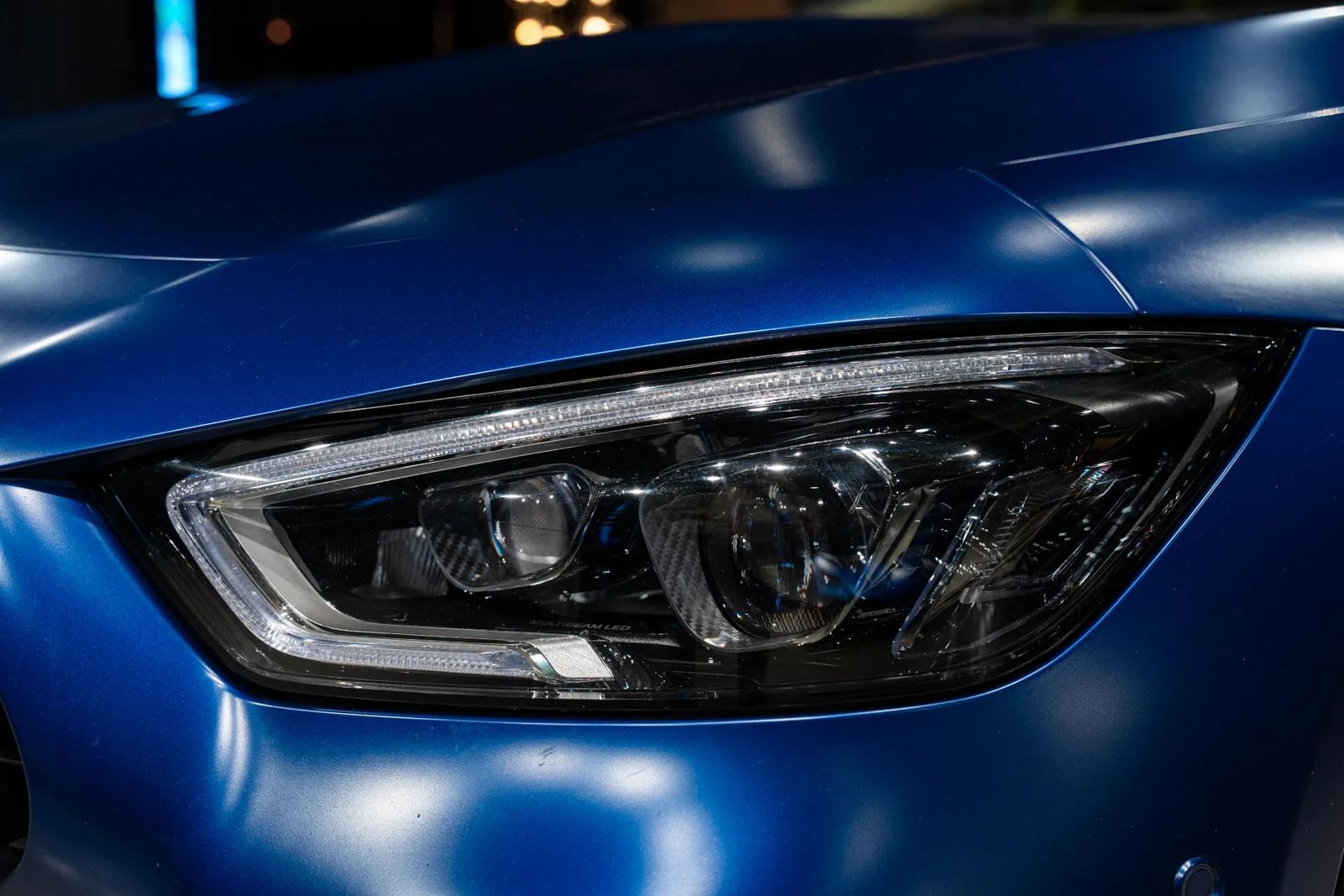 Mercedes-Benz AMG GT 2021 г. Синий, пробег 43062 км