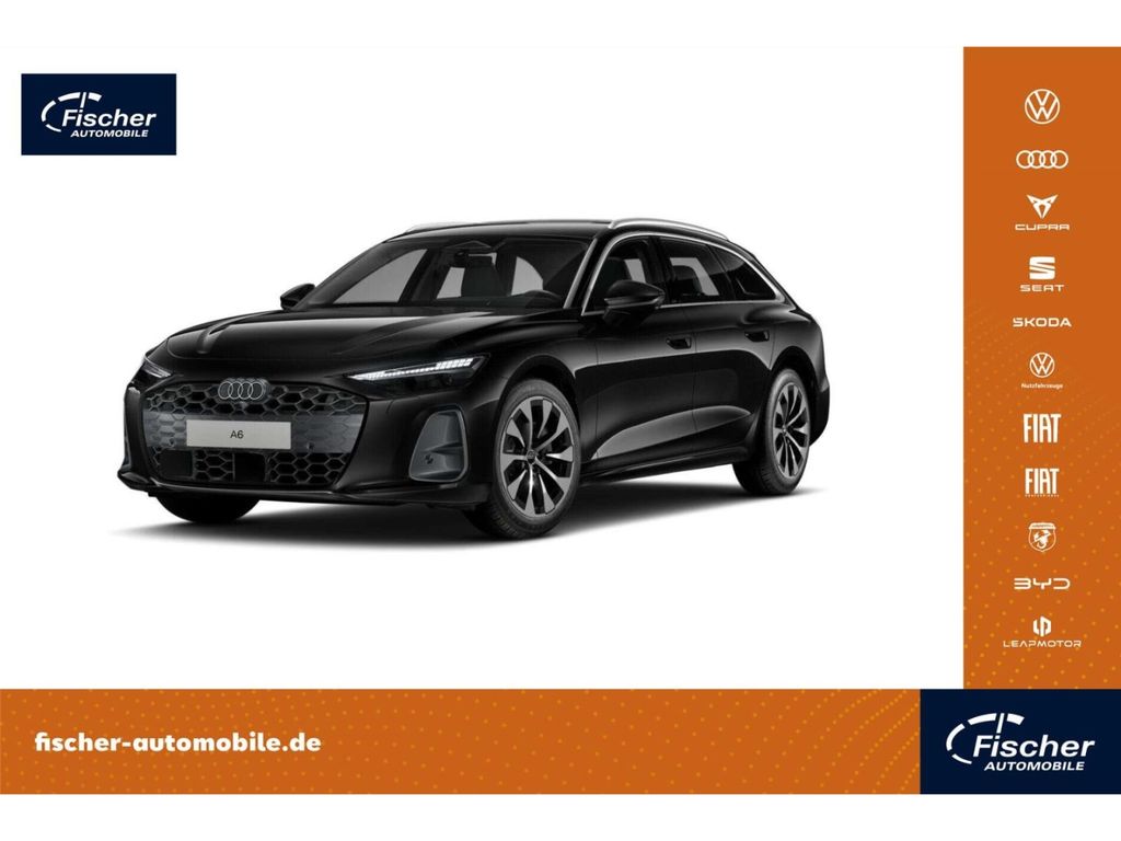 Audi A6 2025 г. Чёрный, пробег 28741 км