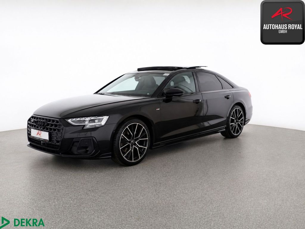 Audi A8 2025 г. Чёрный, пробег 37000 км