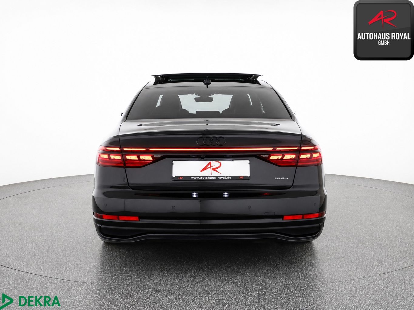 Audi A8 2025 г. Чёрный, пробег 37000 км