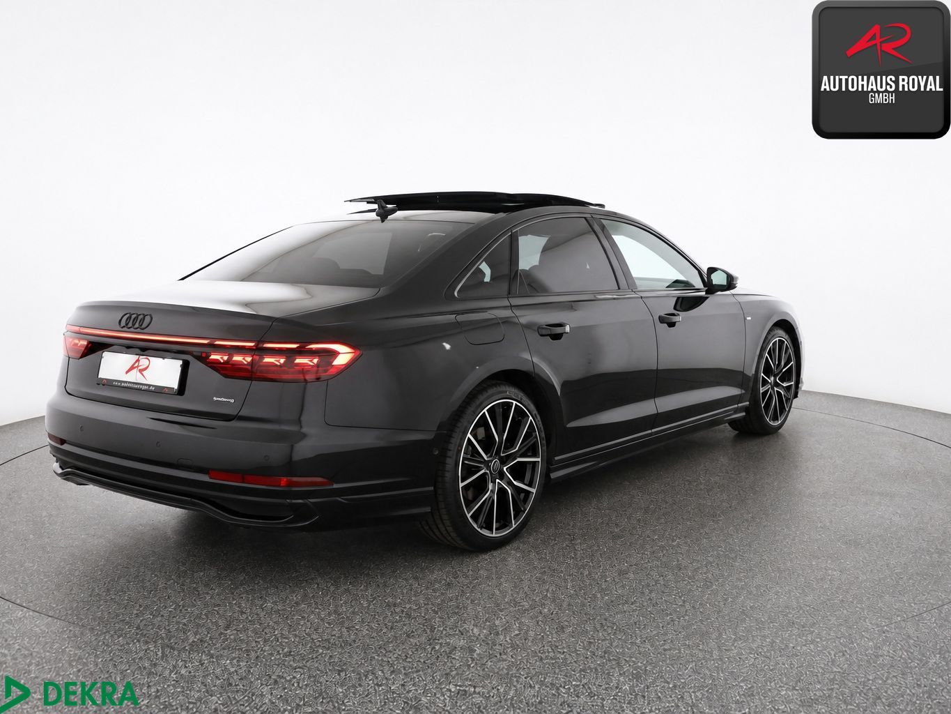 Audi A8 2025 г. Чёрный, пробег 37000 км