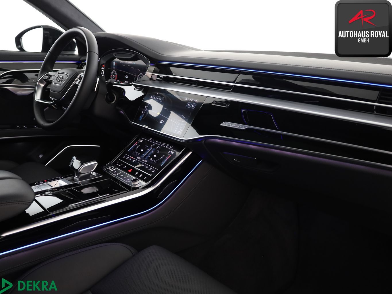 Audi A8 2025 г. Чёрный, пробег 37000 км