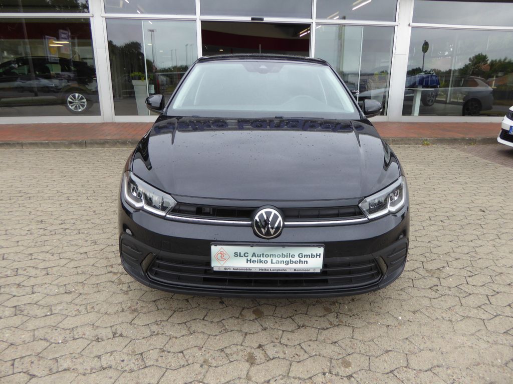 Volkswagen Polo 2022 г. Чёрный, пробег 45200 км