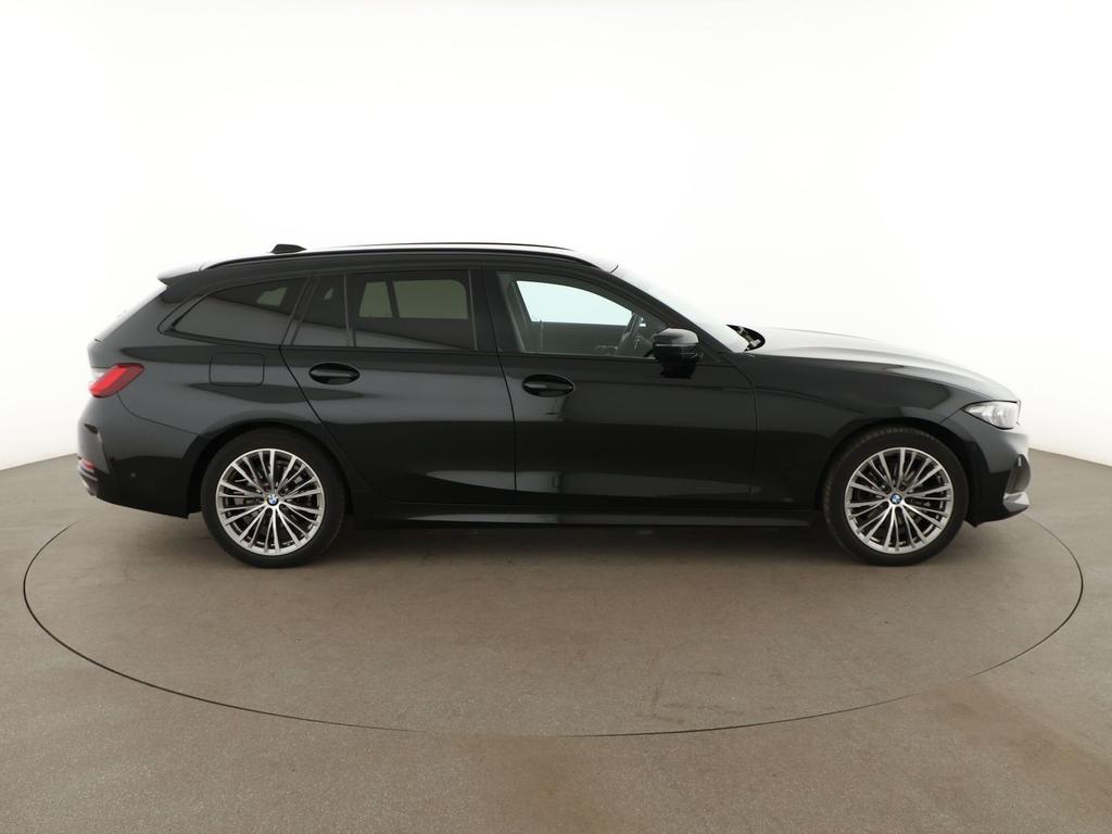 BMW 320 2023 г. Чёрный, пробег 34341 км