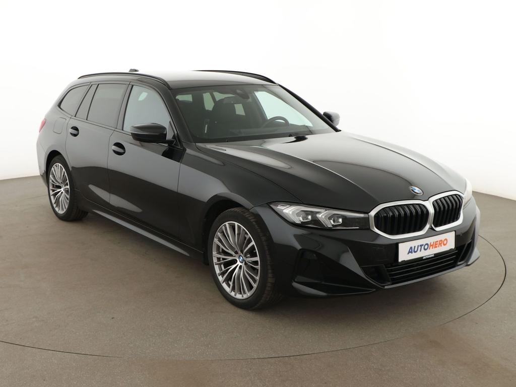 BMW 320 2023 г. Чёрный, пробег 34341 км