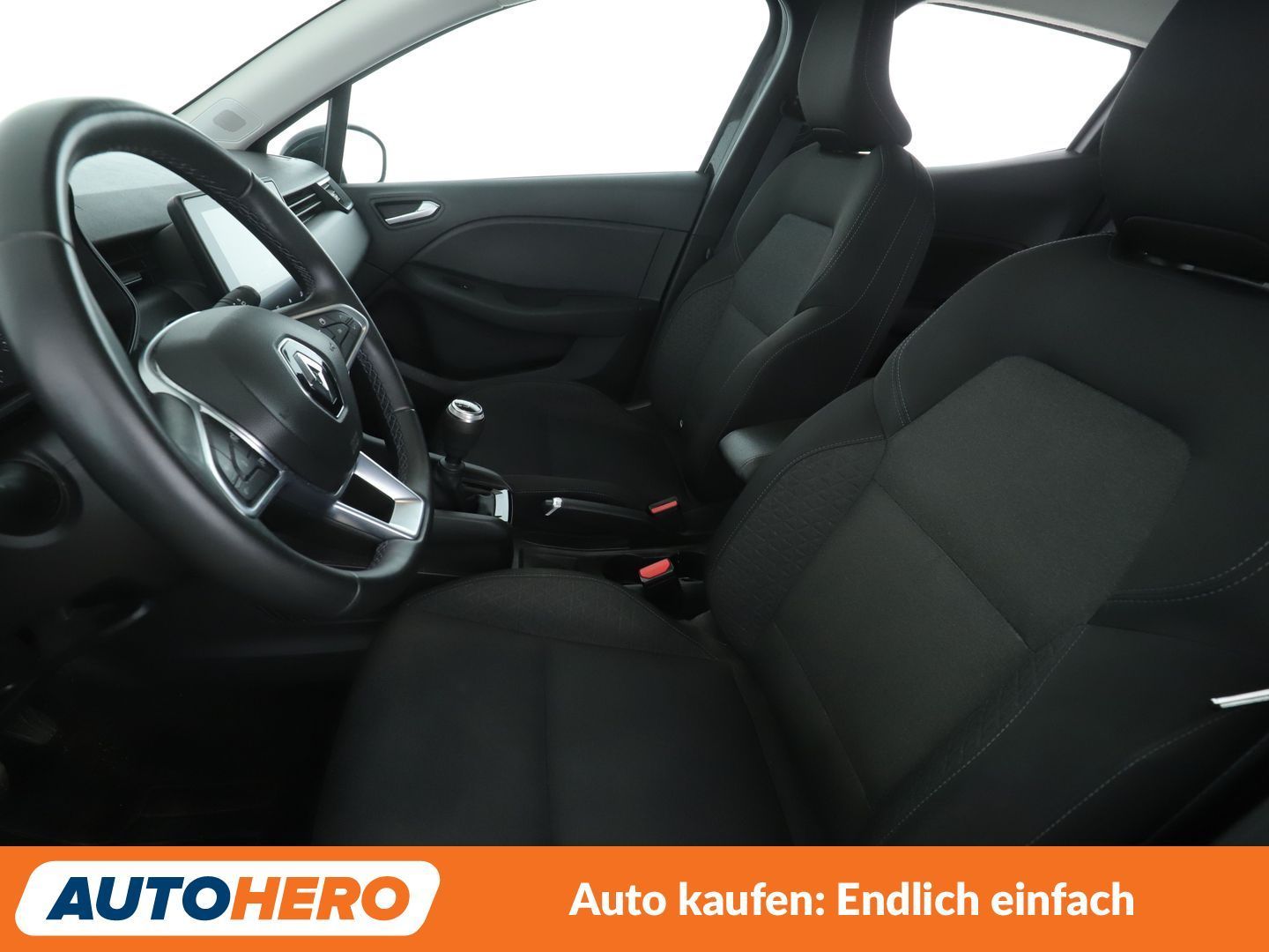Renault Clio 2022 г. Чёрный, пробег 48878 км