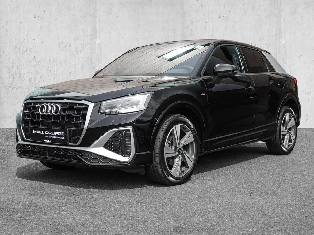 Audi Q2 2023 г. Чёрный, пробег 21897 км