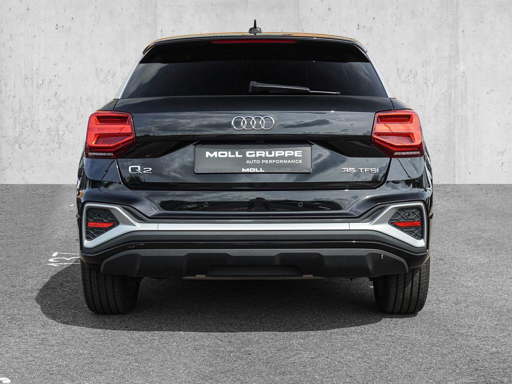 Audi Q2 2023 г. Чёрный, пробег 21897 км