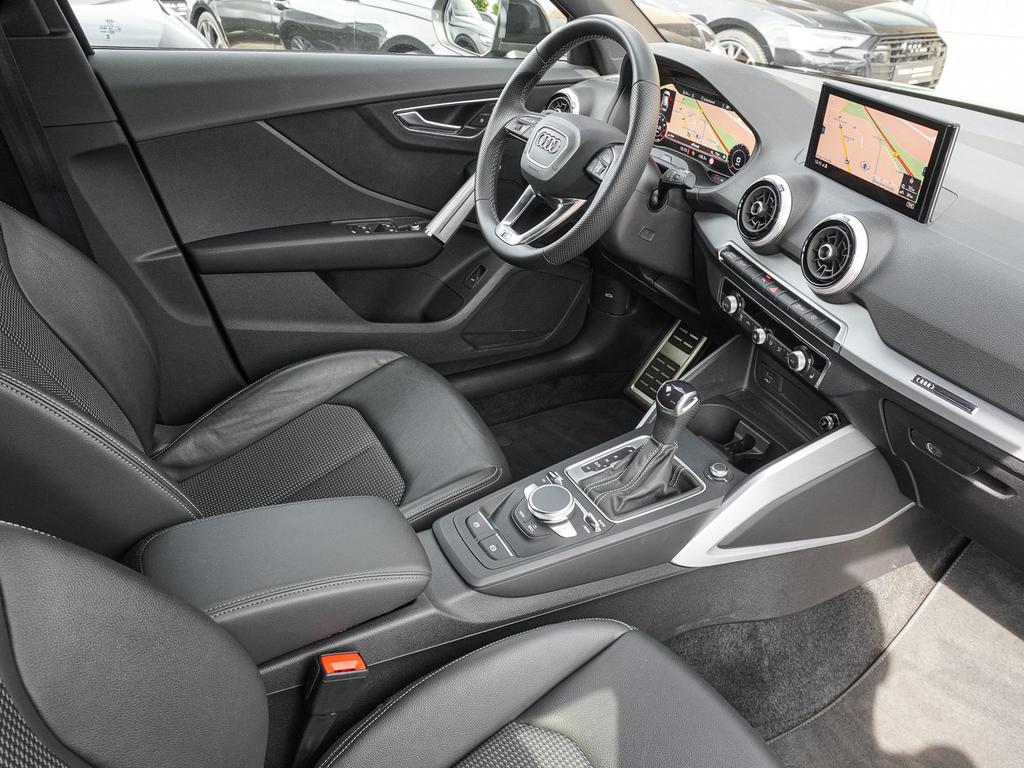 Audi Q2 2023 г. Чёрный, пробег 21897 км