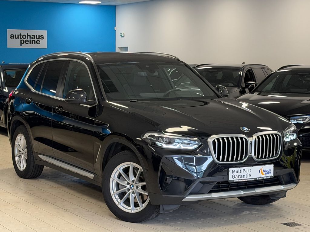 BMW X3 2023 г. Чёрный, пробег 56859 км
