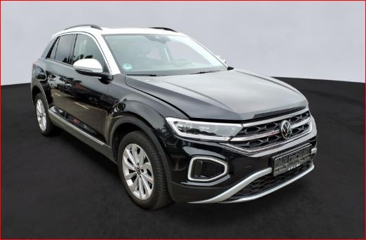 Volkswagen T-Roc 2022 г. Чёрный, пробег 27400 км