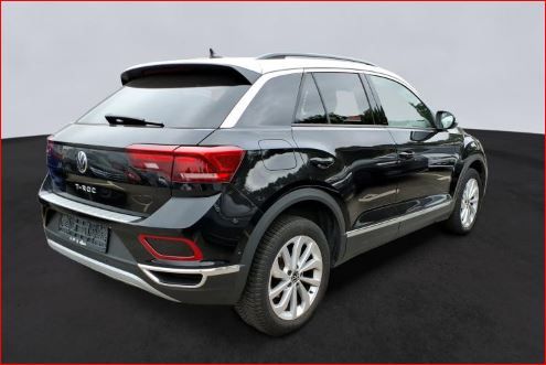 Volkswagen T-Roc 2022 г. Чёрный, пробег 27400 км