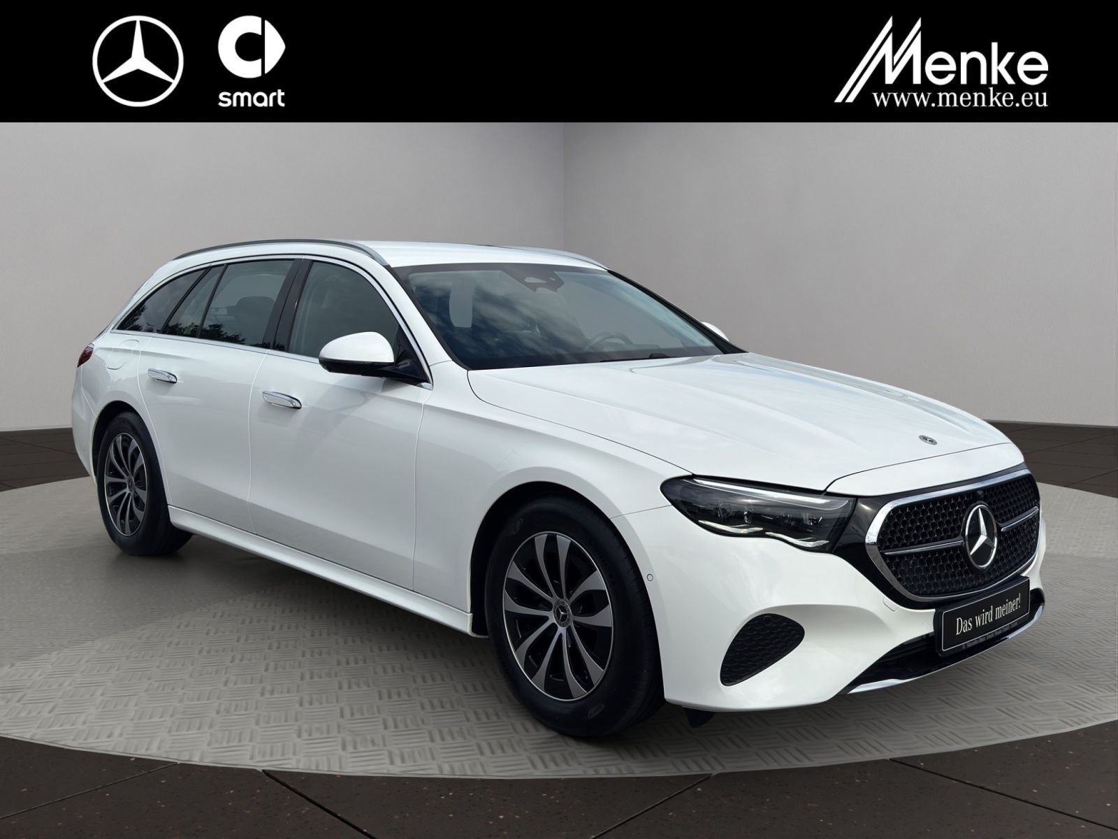 Mercedes-Benz E 220 2025 г. Чёрный, пробег 6505 км