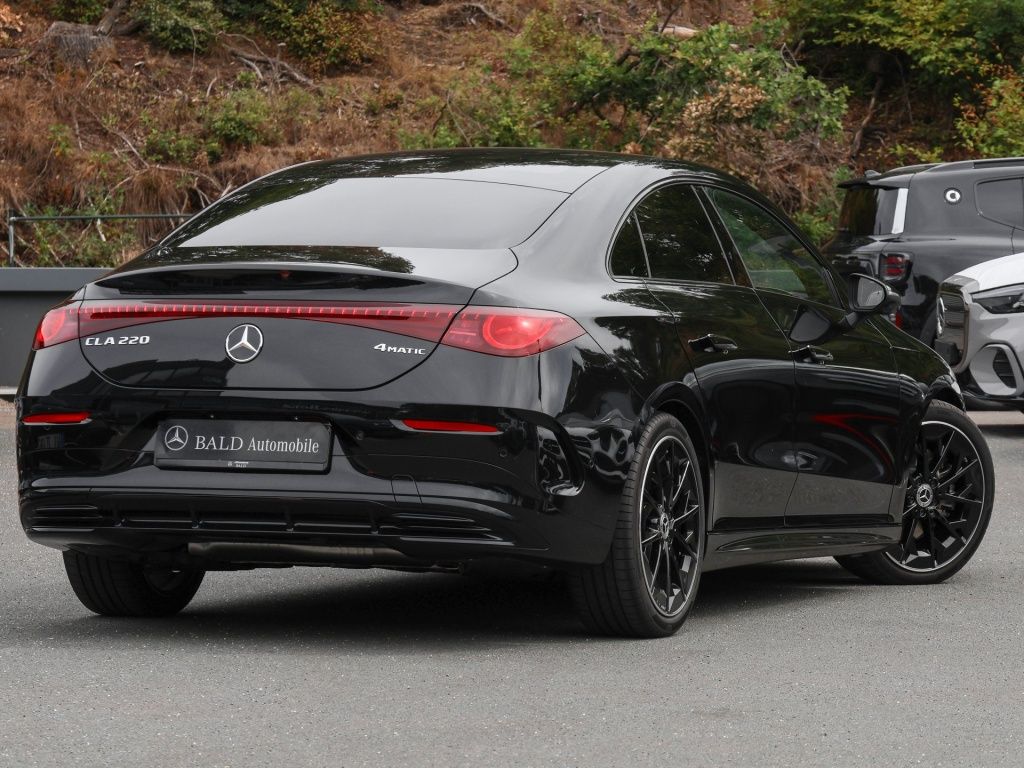 Mercedes-Benz CLA 220 2026 г. Чёрный, пробег 9500 км