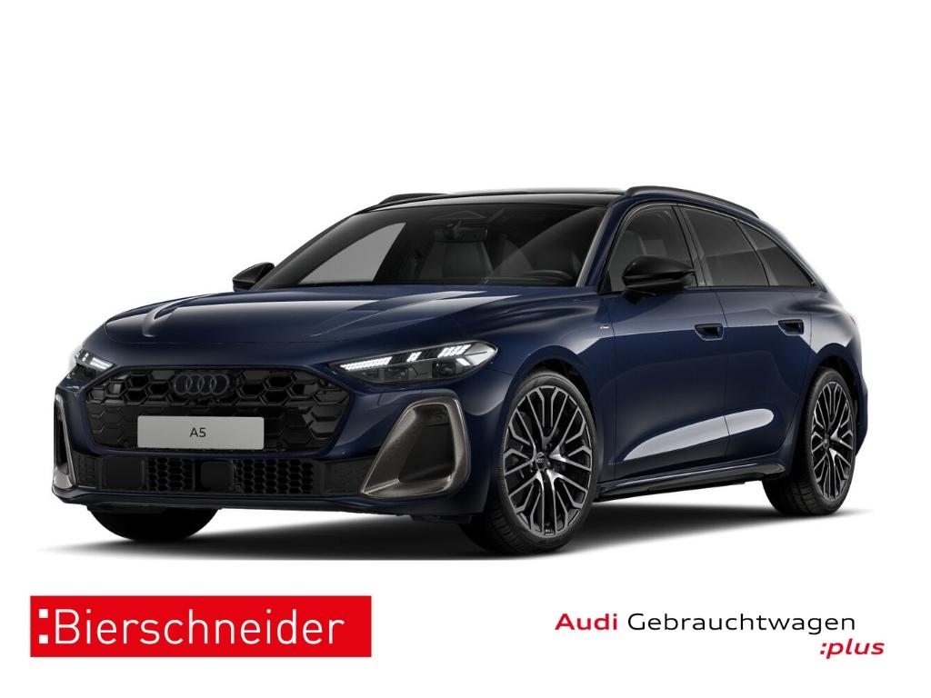 Audi A5 2025 г. Синий, пробег 13550 км