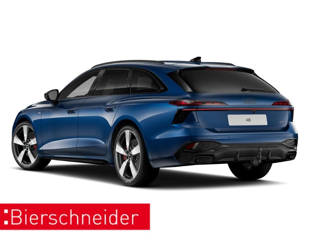 Audi A6 2025 г. Синий, пробег 13780 км