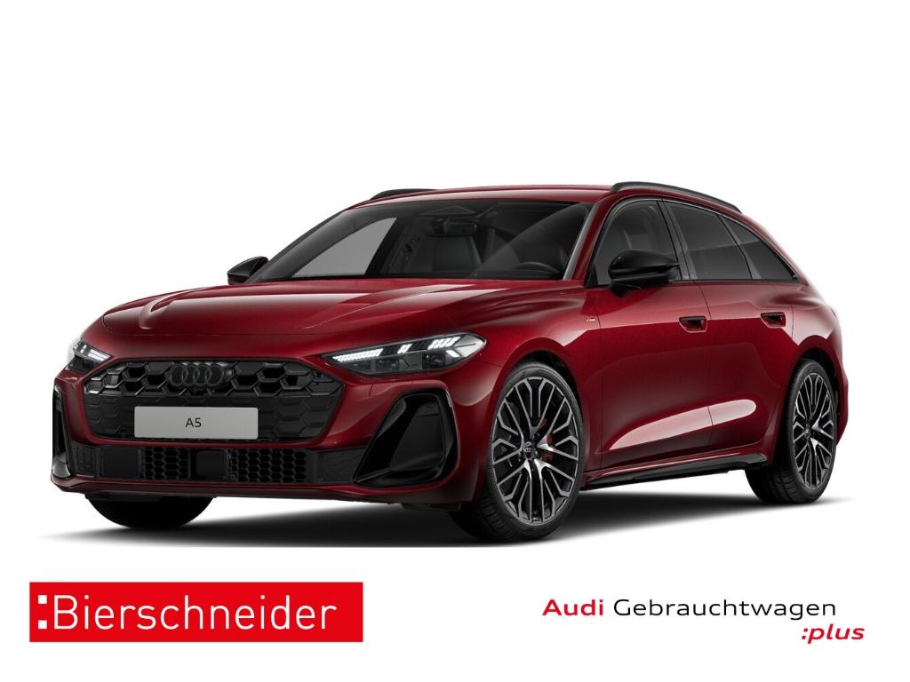 Audi A5 2025 г. Красный, пробег 9010 км