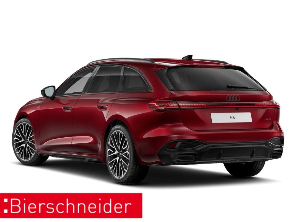 Audi A5 2025 г. Красный, пробег 9010 км