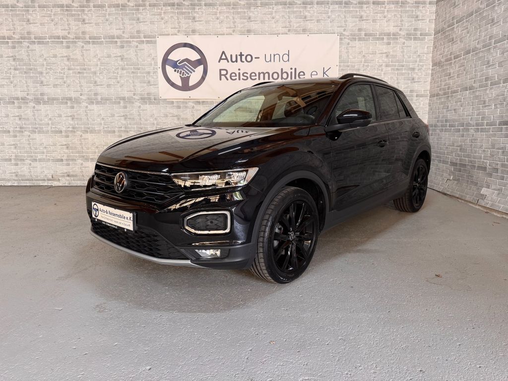 Volkswagen T-Roc 2022 г. Чёрный, пробег 25000 км