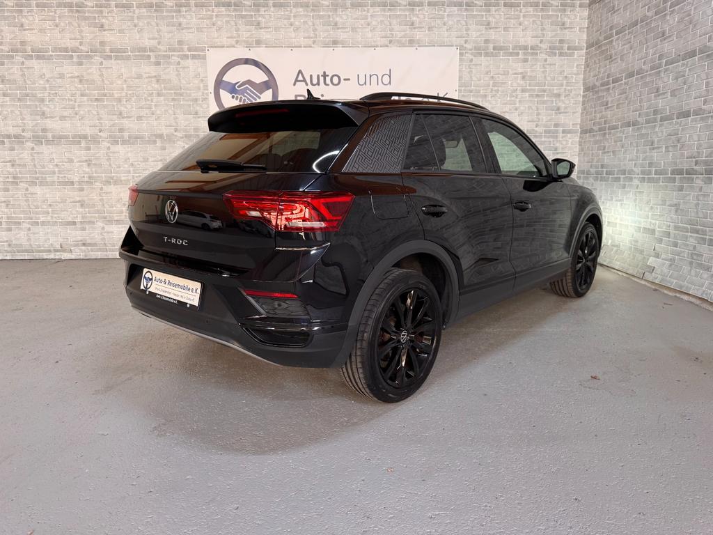 Volkswagen T-Roc 2022 г. Чёрный, пробег 25000 км