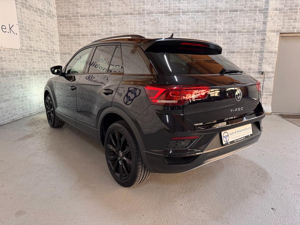 Volkswagen T-Roc 2022 г. Чёрный, пробег 25000 км