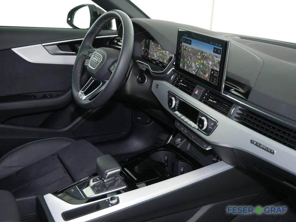 Audi A4 2024 г. Чёрный, пробег 41236 км
