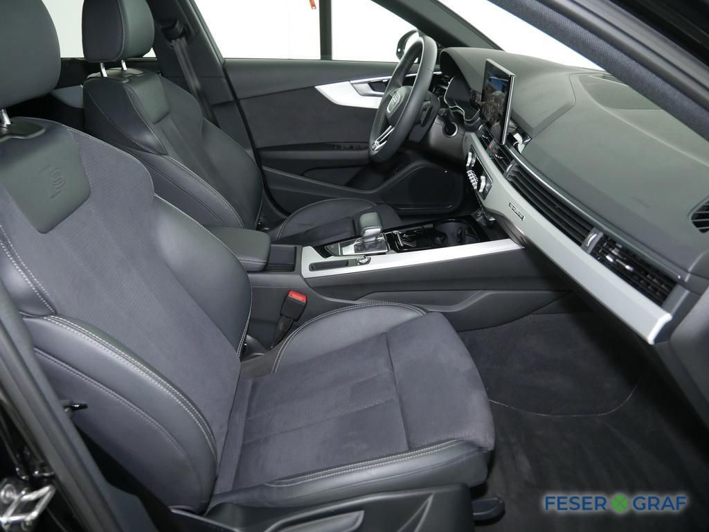 Audi A4 2024 г. Чёрный, пробег 41236 км