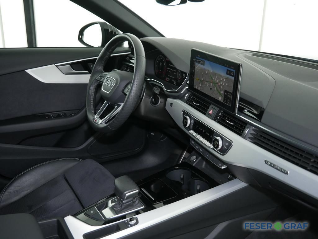 Audi A4 2024 г. Чёрный, пробег 39754 км