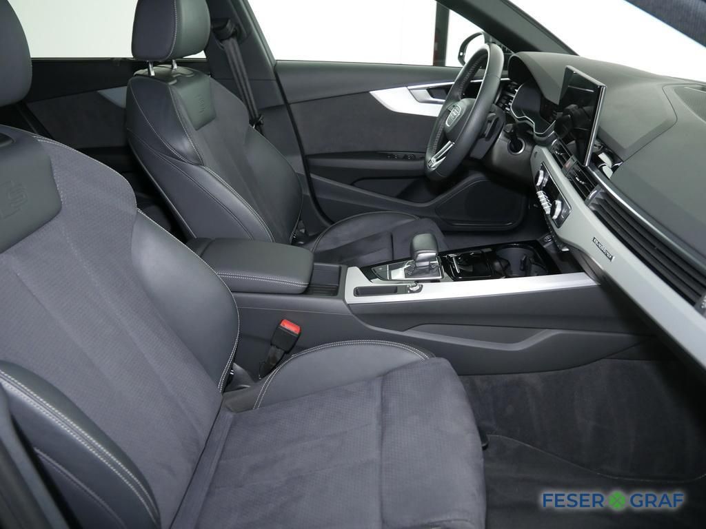 Audi A4 2024 г. Чёрный, пробег 39754 км