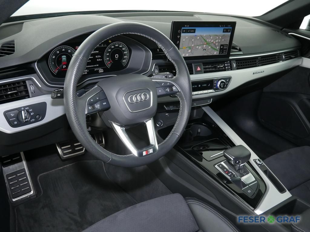 Audi A4 2024 г. Чёрный, пробег 39754 км