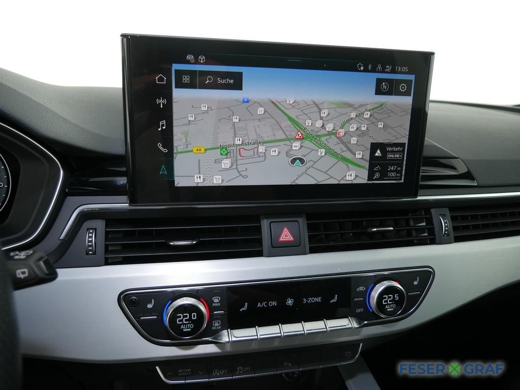 Audi A4 2024 г. Чёрный, пробег 39754 км