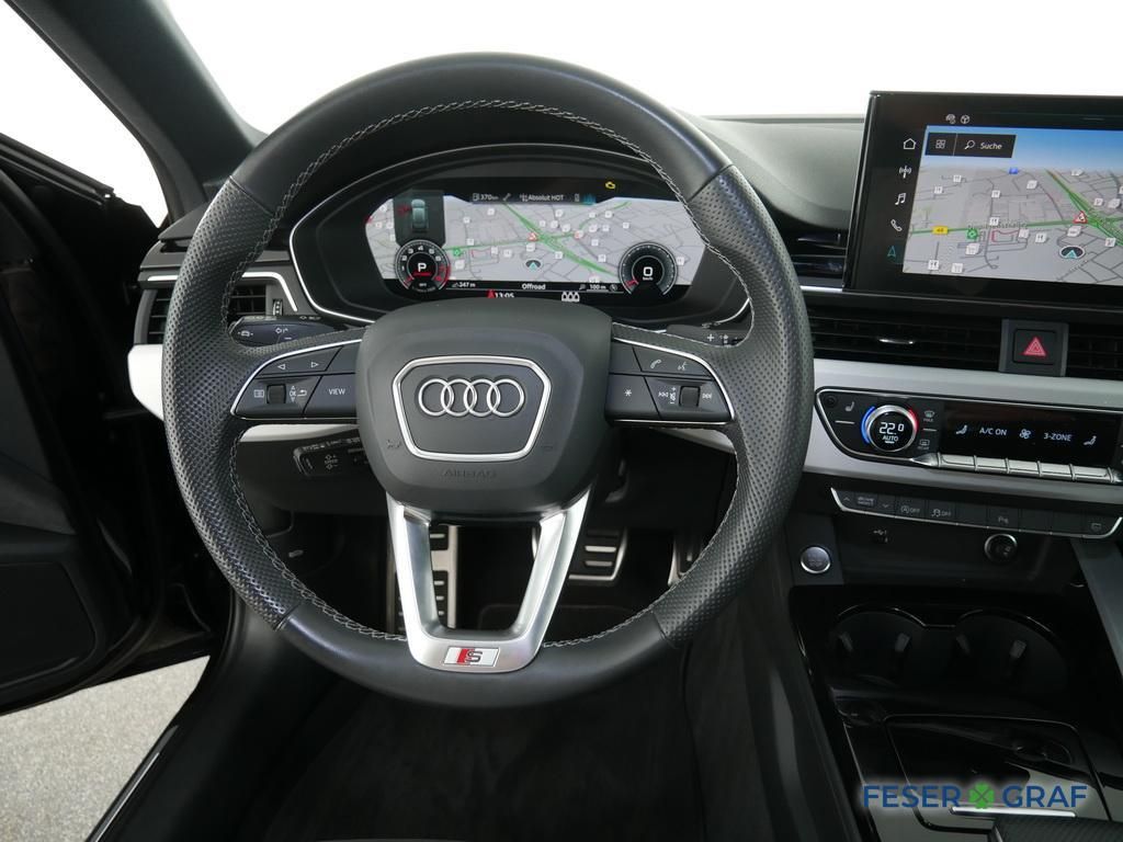 Audi A4 2024 г. Чёрный, пробег 39754 км