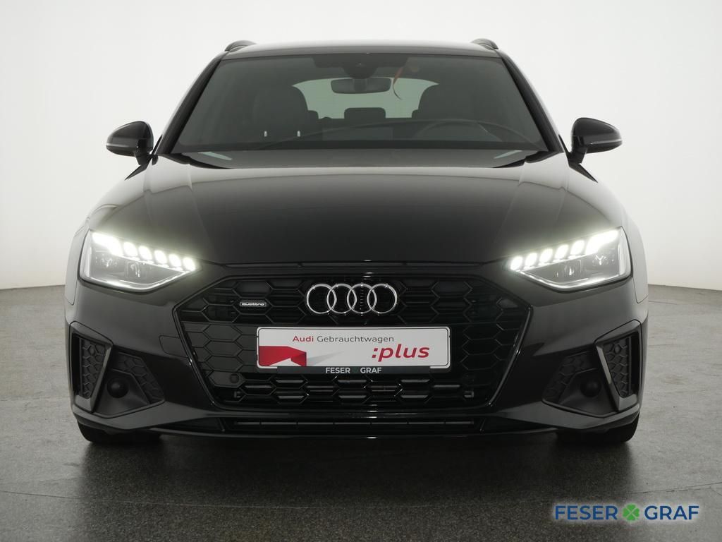 Audi A4 2024 г. Чёрный, пробег 56295 км
