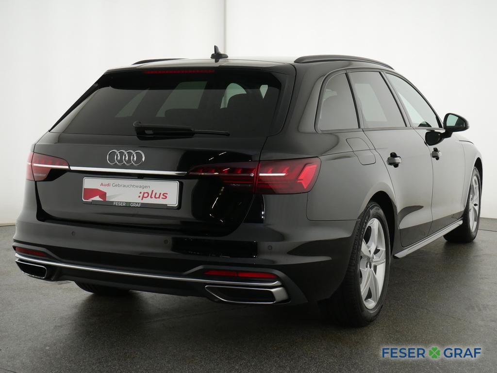 Audi A4 2023 г. Чёрный, пробег 54950 км