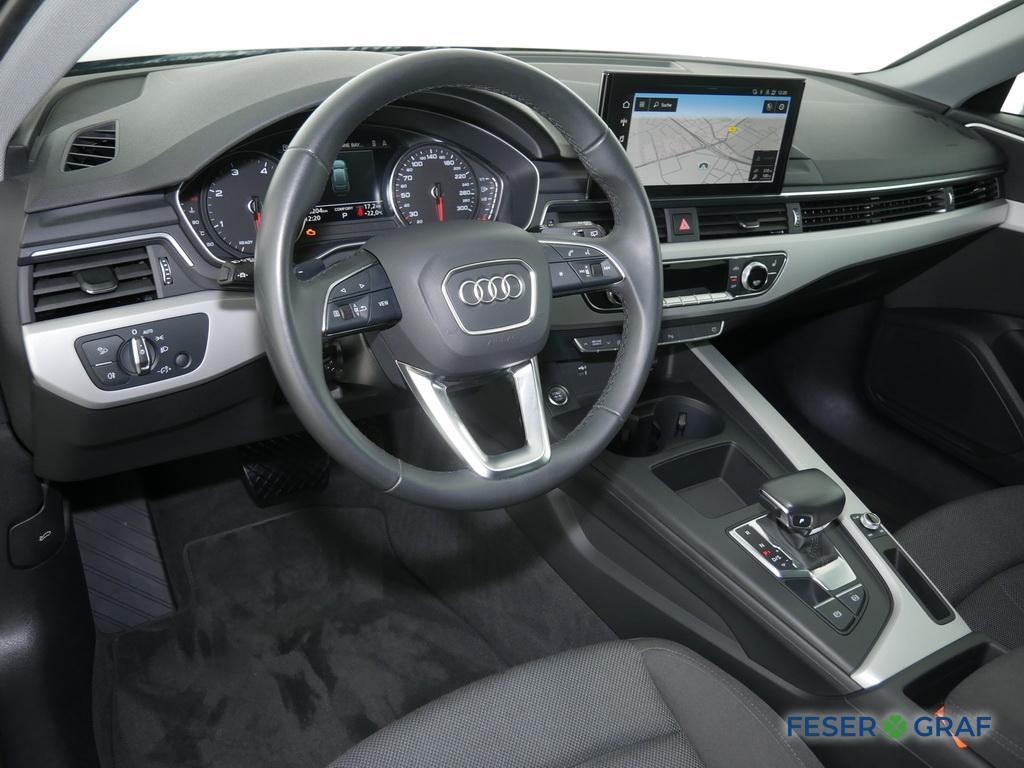 Audi A4 2023 г. Чёрный, пробег 54950 км