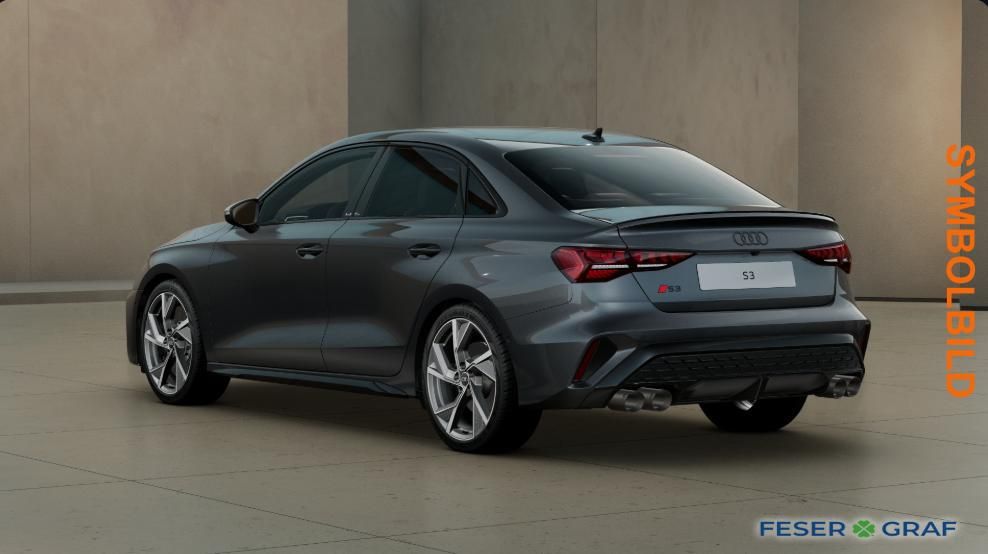Audi S3 2025 г. Серый, пробег 12600 км