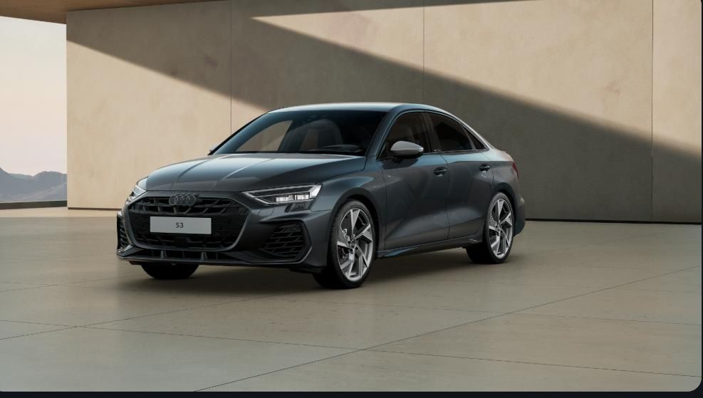 Audi S3 2025 г. Серый, пробег 12600 км
